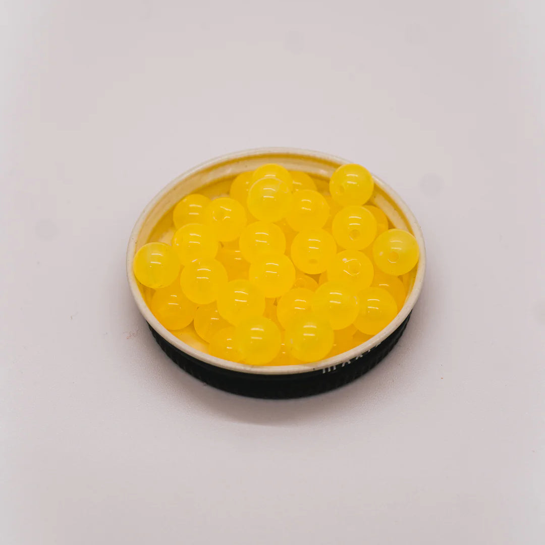 Bounty Tackle - Acrylic Beads - Melo Yellow 8mm