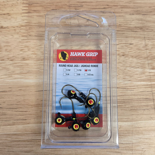 DFS JIG HEADS - 6/PK - Black