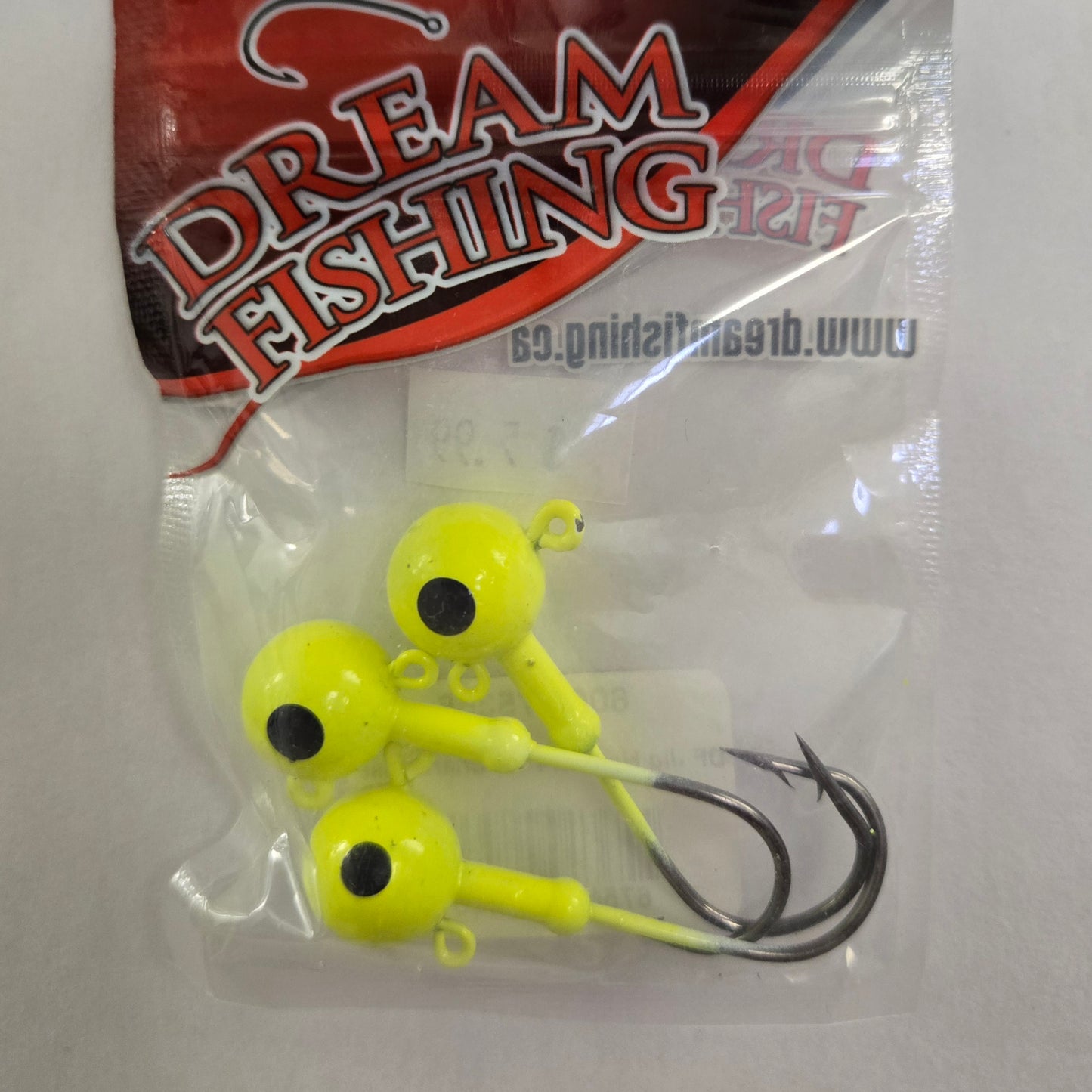 Dream Fishing Jig Heads - Chartreuse