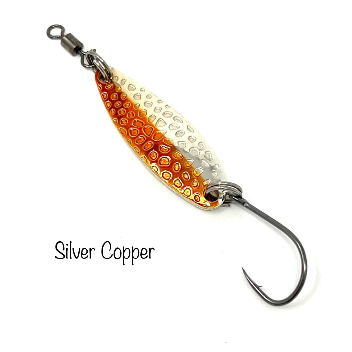 Prime Lures Wiggler Spoons - Silver/Copper