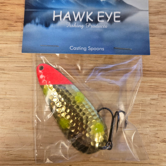 Hawk Eye 2 3/4" Casting Spoon - HEC014 1/2oz
