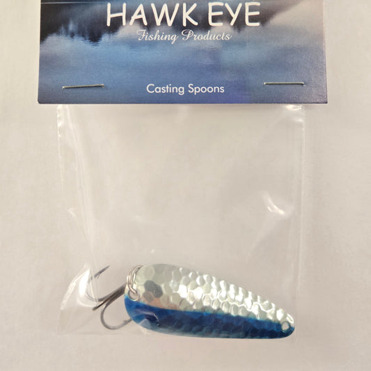 Hawk Eye 2 1/4" Casting Spoon - Blue Horizon
