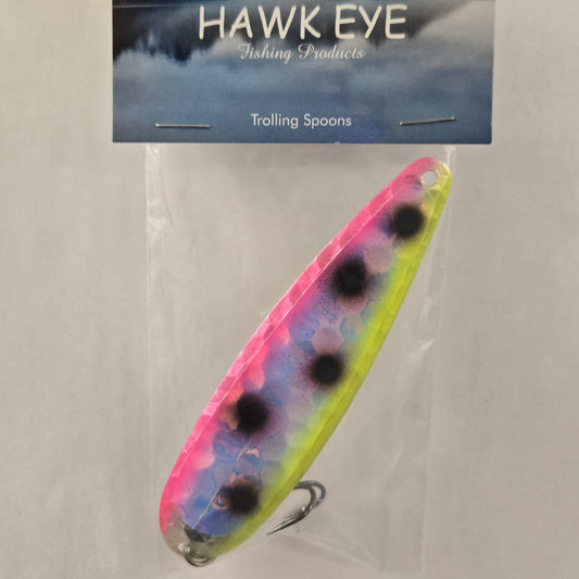Hawk Eye 4 3/4" Trolling Spoon - Sunrise Surprise