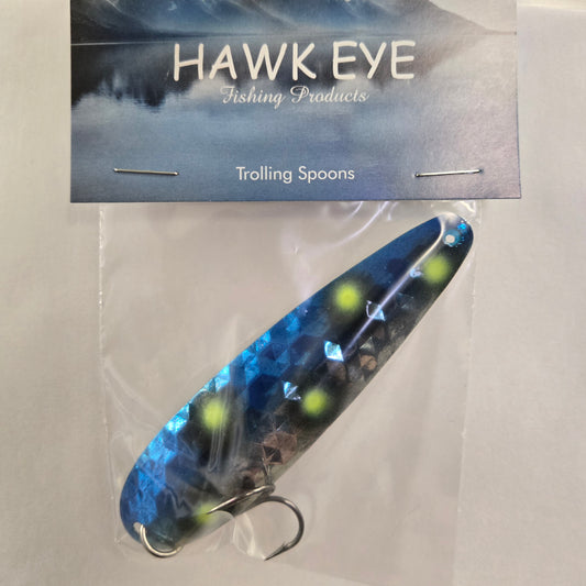 Hawk Eye 3 3/4" Trolling Spoon - Northern Lights