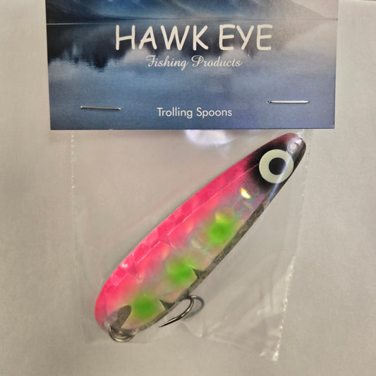 Hawk Eye Trolling Spoon - Pinkie