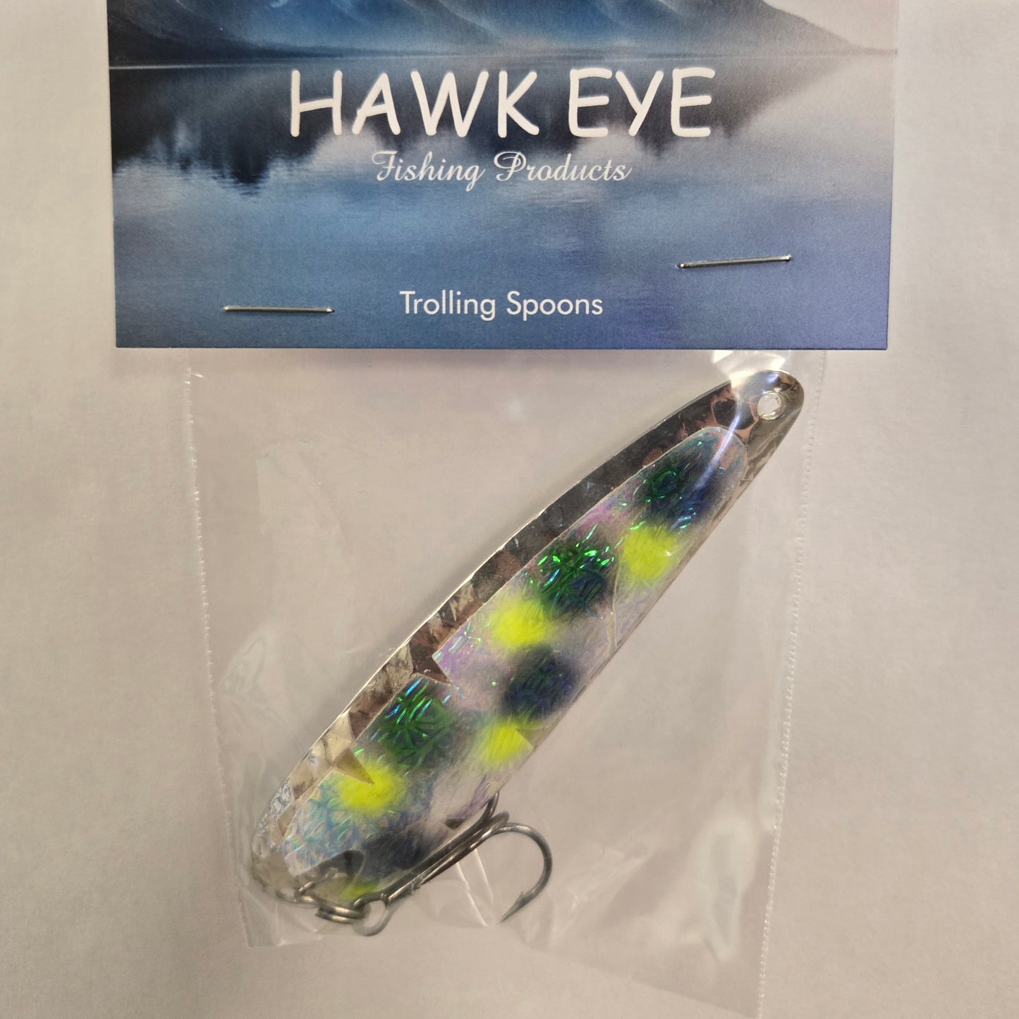 Hawk Eye 3 3/4" Trolling Spoon - Wiarton Bloom