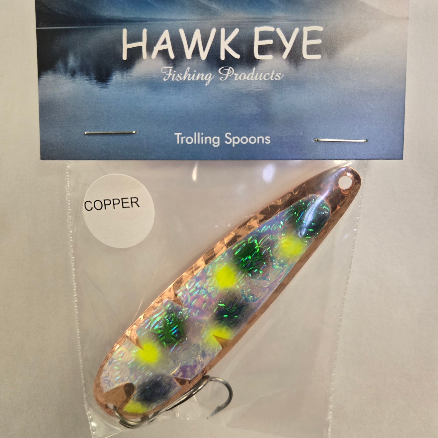 Hawk Eye 3 3/4" Trolling Spoon - Wiarton Bloom