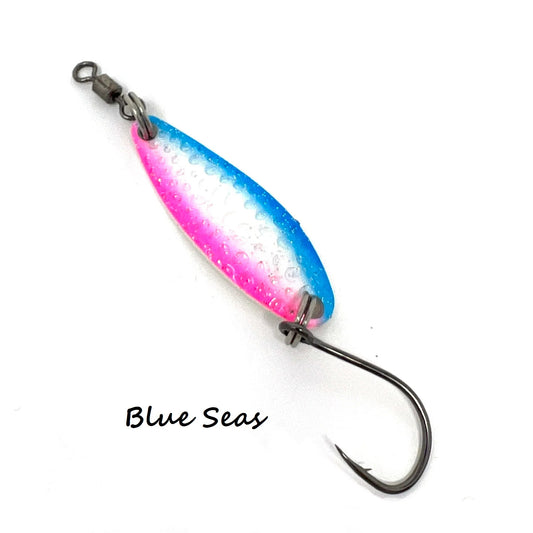 Prime Lures Wiggler Spoons - Blue Seas