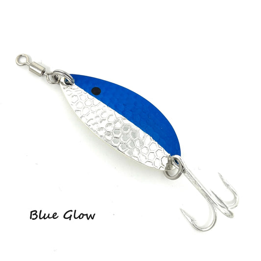 Prime Lures Glow Glory Spoons - Blue