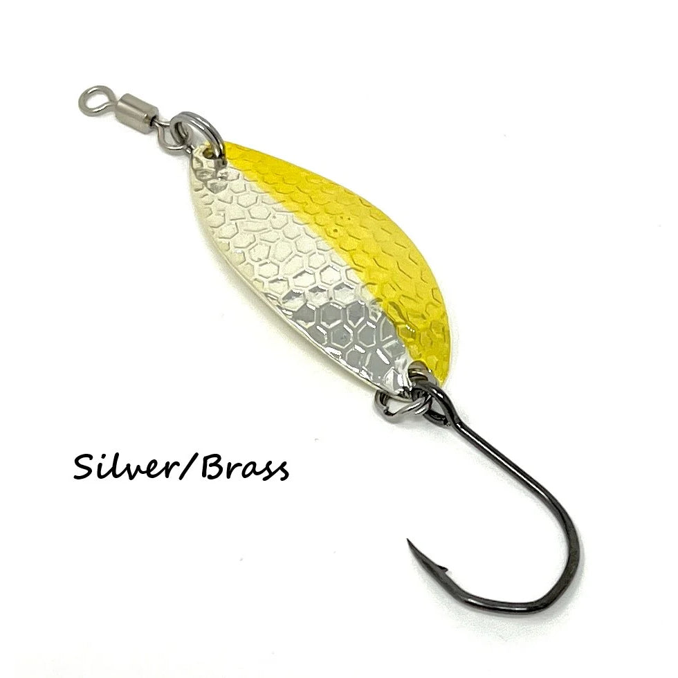 Prime Lures Glory Spoons - Silver/Brass