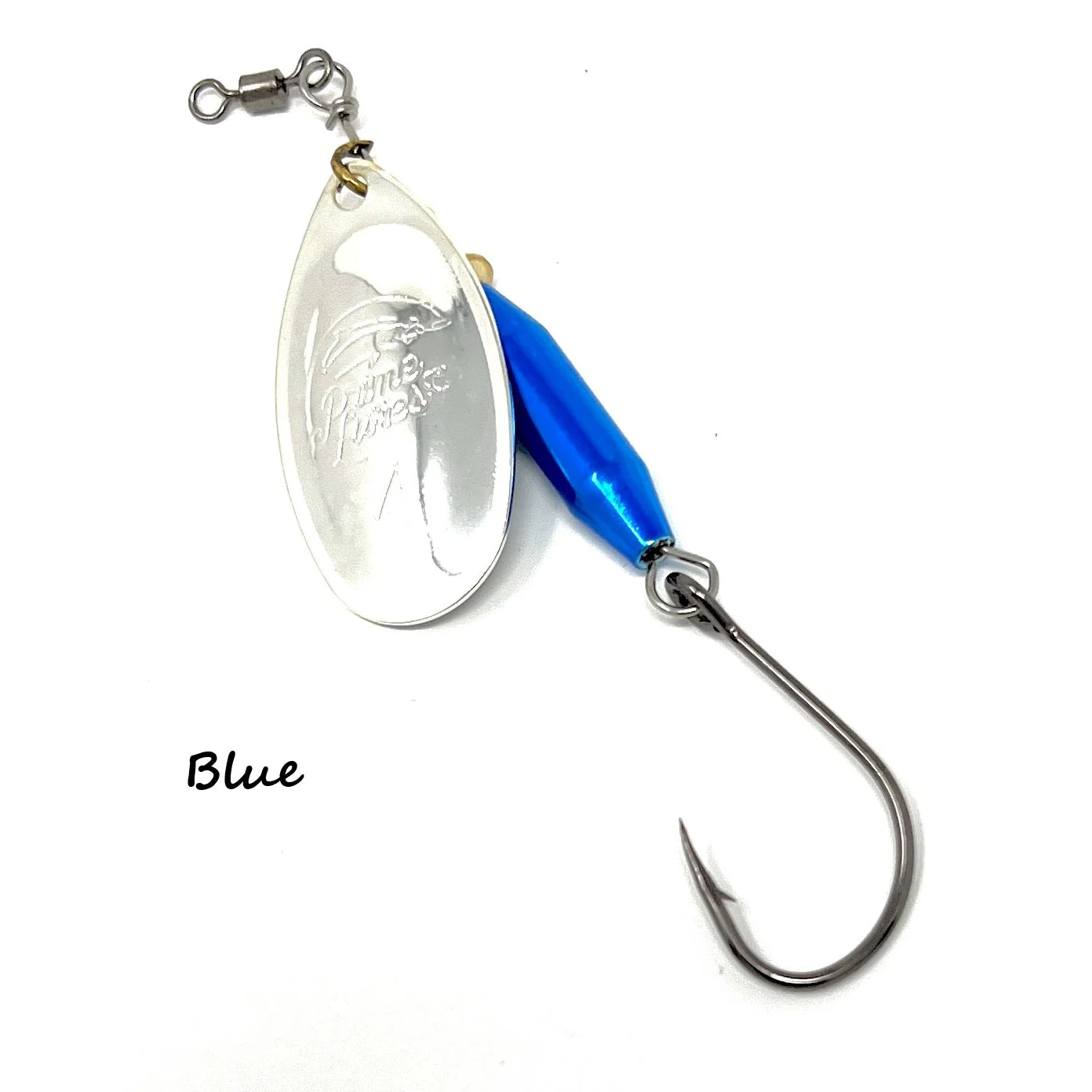 Cuillers rotatives Clean Up Crew de Prime Lures - Bleu/Argent