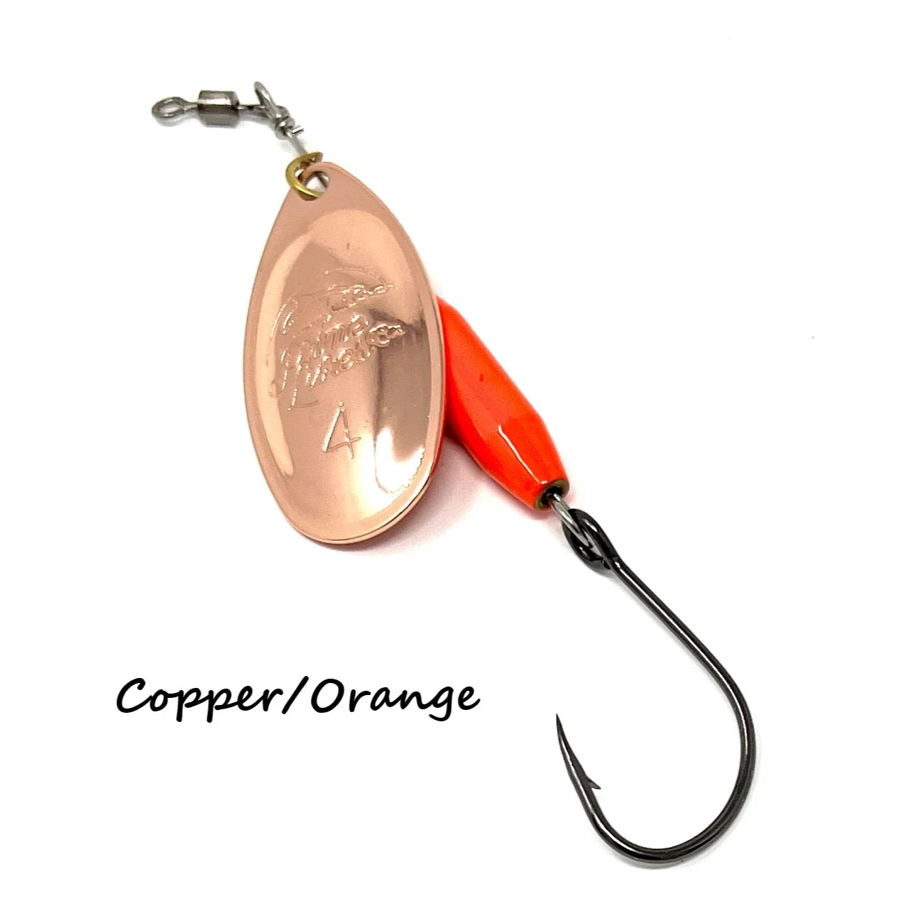 Prime Lures Clean Up Crew Spinners - Orange/Copper