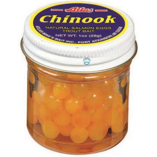 Atlas Mike's Chinook Salmon Eggs - Yellow/Cheese