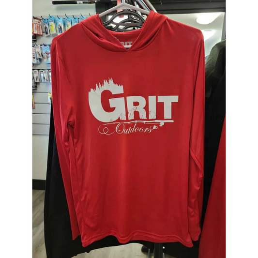 Grit Outdoors - Willie's Hooded Jerseys - Red