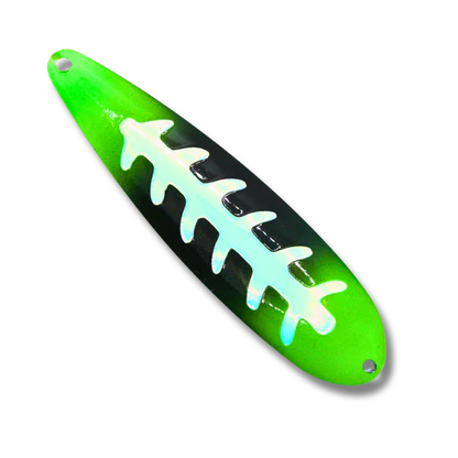 TNT Trolling Spoon - Naughty Kermit 2-Faced Series