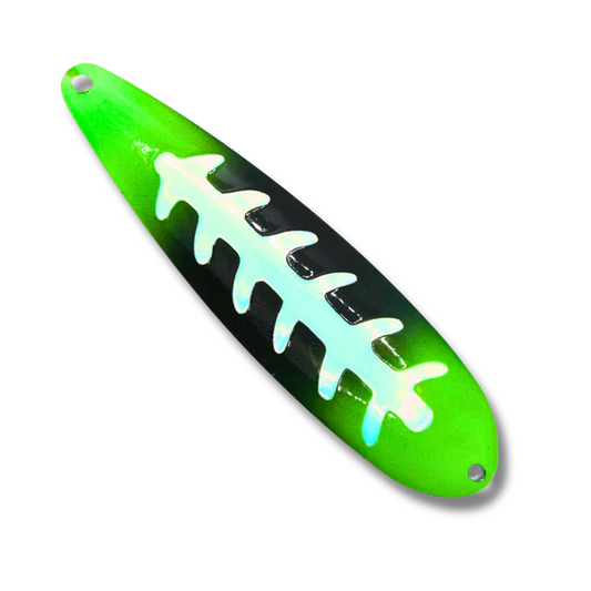 TNT Trolling Spoon - Naughty Kermit 2-Faced Series