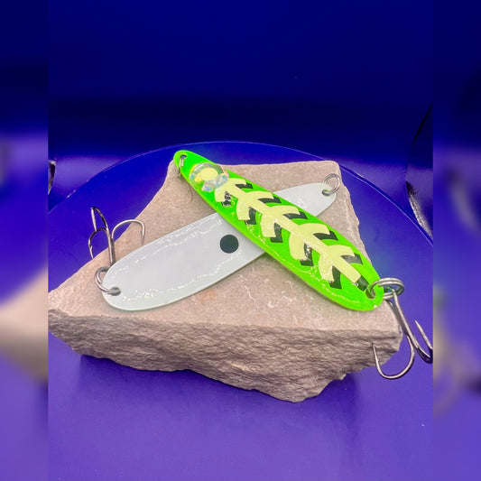 Crazy Canuck Trolling Spoons - Crazy Gizmo Glow
