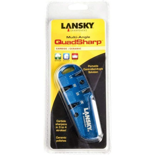 Lansky Sharpeners - QuadSharp Multi-angle Carbide/Ceramic