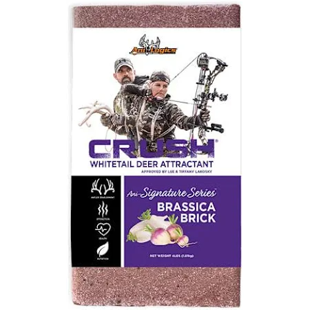 Ani-Logics Outdoors - Brassica Brick 4lb - Crush Whitetail Deer Attractant