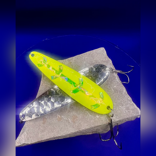 Crazy Canuck Trolling Spoons - Crazy Banana Rama
