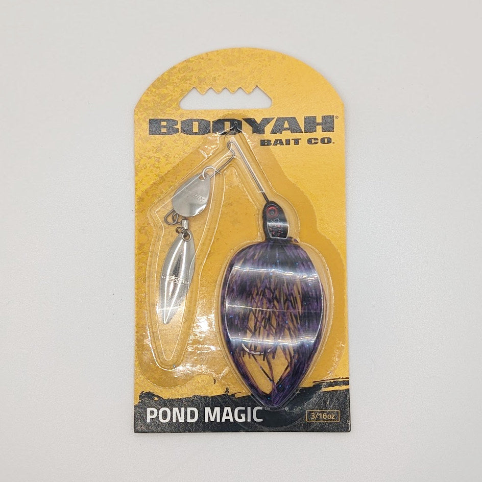 BOOYAH Micro Pond Magic Spinnerbait - 3/16 oz Junebug