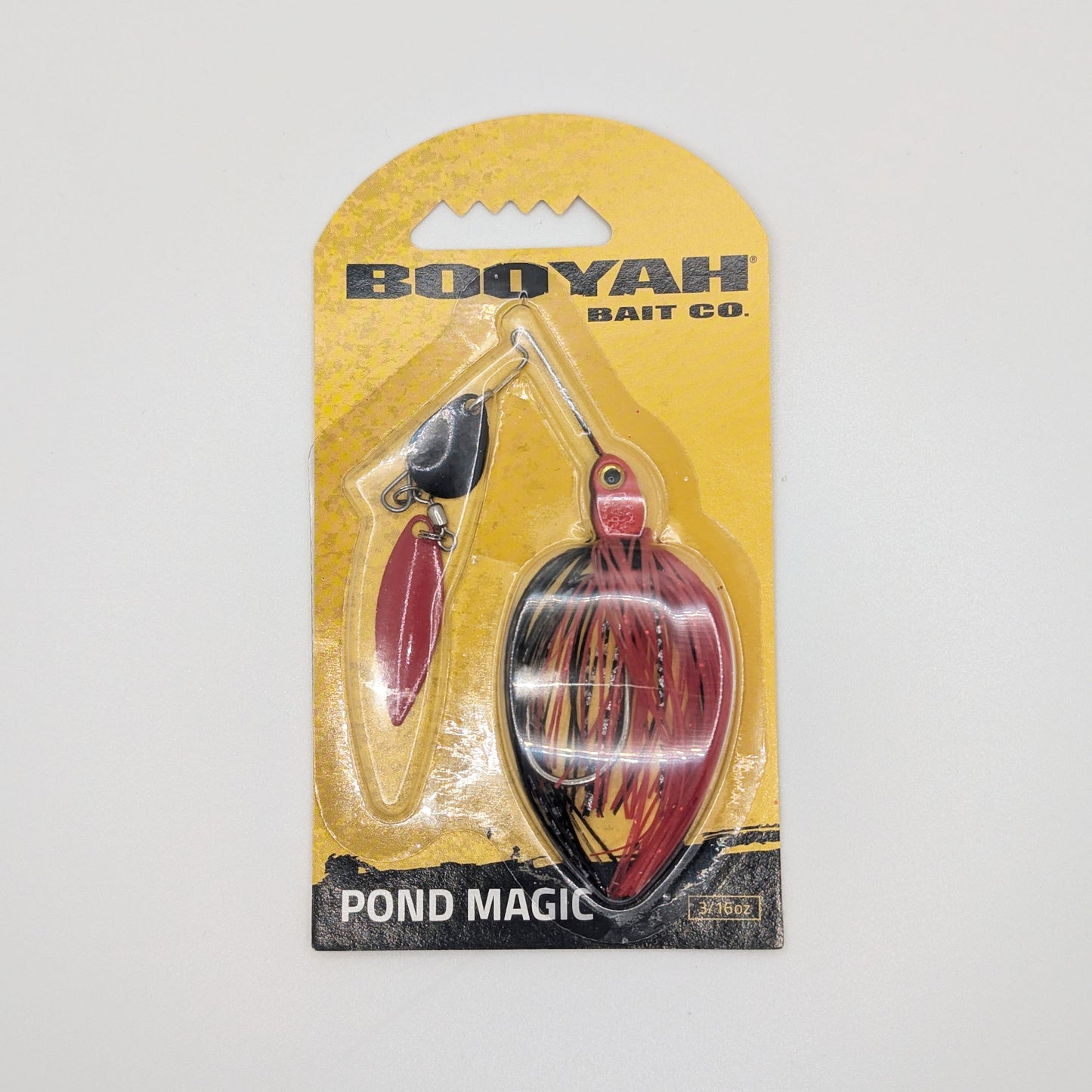 BOOYAH Micro Pond Magic Spinnerbait - 3/16 oz Red Ant