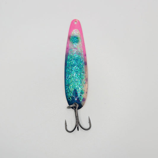 TNT Trolling Spoon - Razzleberry Copper