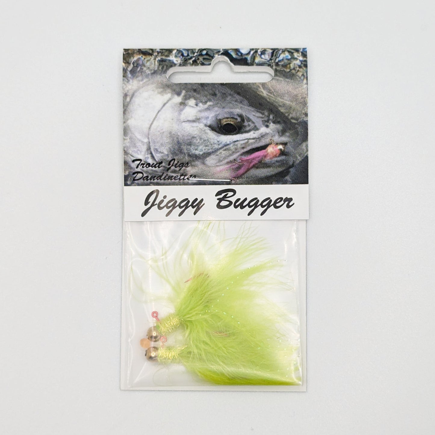 Lot de 2 Raven Jiggy Bugger - Chartreuse