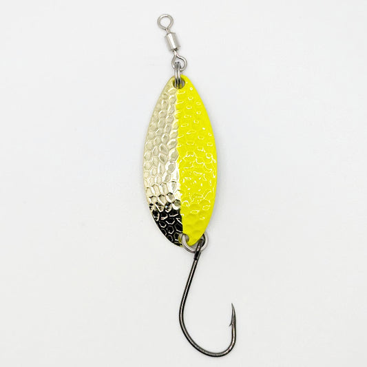 Cuillères Glory Prime Lures - Chartreuse en laiton