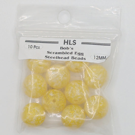 HLS Beads - Bob's Scrambled Egg - 12mm