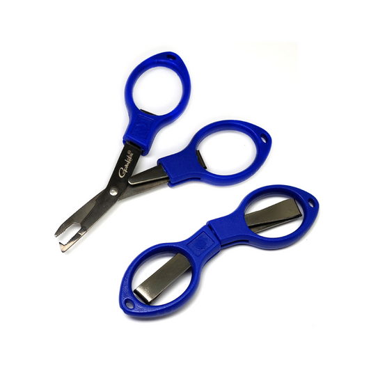 Gamakatsu Folding Braid Scissors w/Split Ring Opener