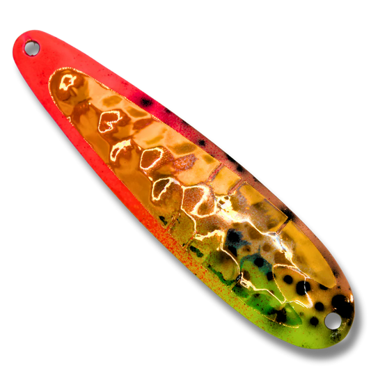 Cuillère à pêche à la traîne TNT - Razzleberry Copper