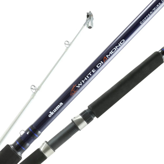 OKUMA WHITE DIAMOND 10'0 MH Dipsy Rod