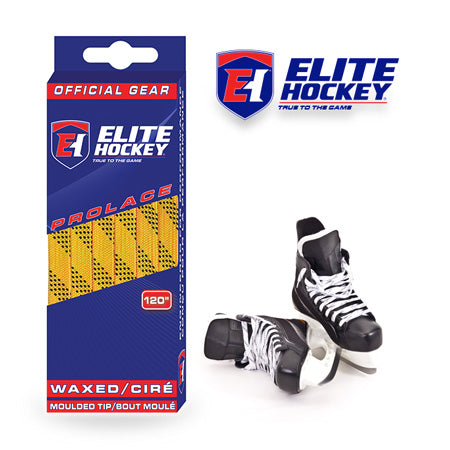 Elite Pro S700 Waxed Laces - Yellow