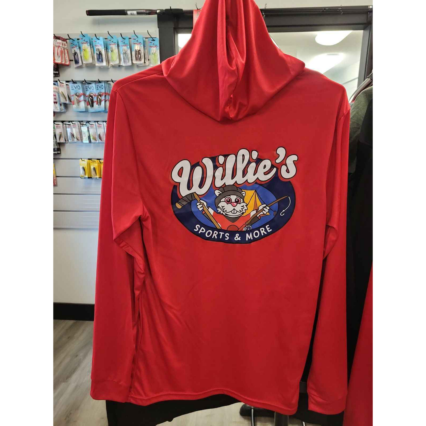 Grit Outdoors - Willie's Hooded Jerseys - Red