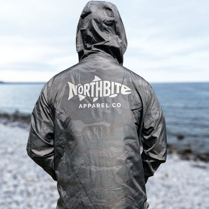 Northbite Apparel Co. Limited Edition Dark Camo Rain Jacket