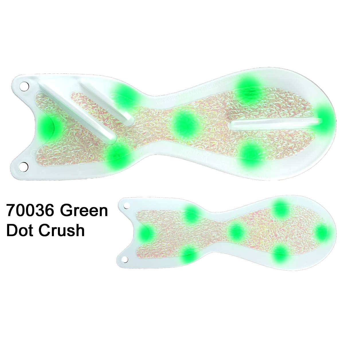 Dreamweaver Spin Doctor 8" Flasher - Vert Dot Crush Glow