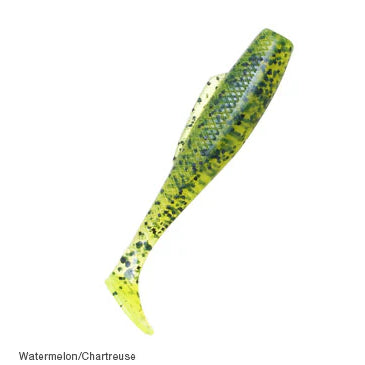 Z-Man Minnowz 3" - Watermelon/Chartreuse Tail