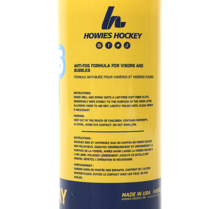 Howies Hockey - Anti-Fog Spray 4oz