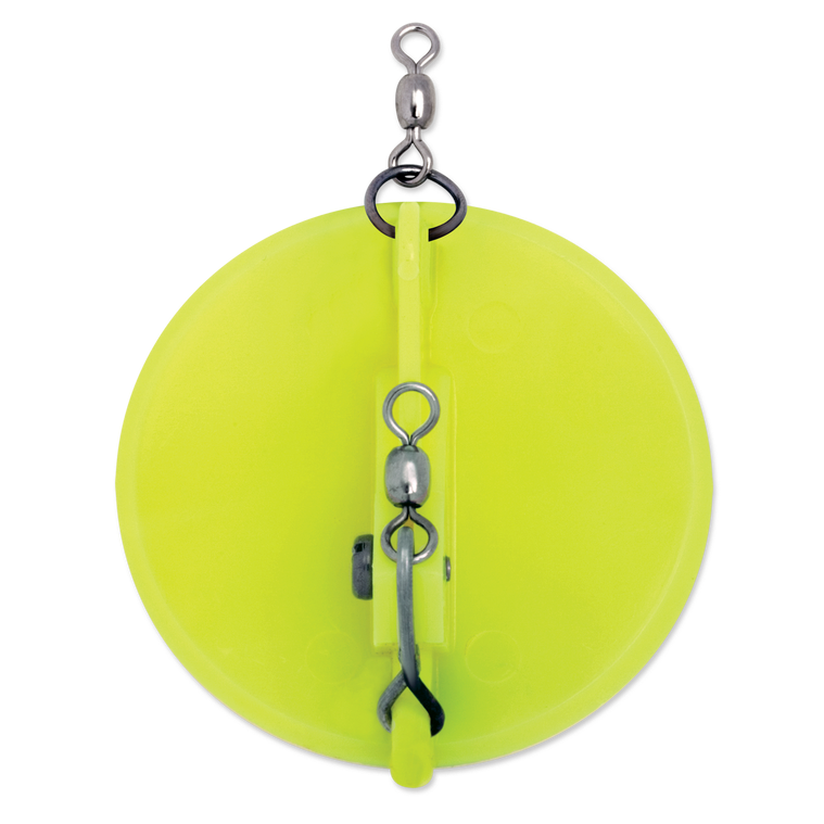 LUHR JENSEN DIPSEY DIVER - Chartreuse/White Bottom