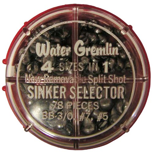 Water Gremlin Split Shot Selector - 4 Sizes