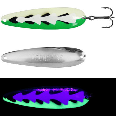 Moonshine Trolling Spoon - Cyclonite