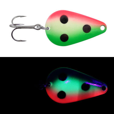 MOONSHINE CASTING SPOON - 3/4OZ- STANDARD COLS. - ATOMIC MELON