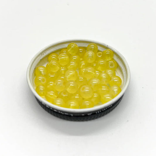 Bounty Tackle - Acrylic Beads - Lemon Drop 8mm