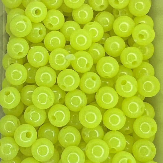 Bounty Tackle - Acrylic Beads - Chartreuse 8mm