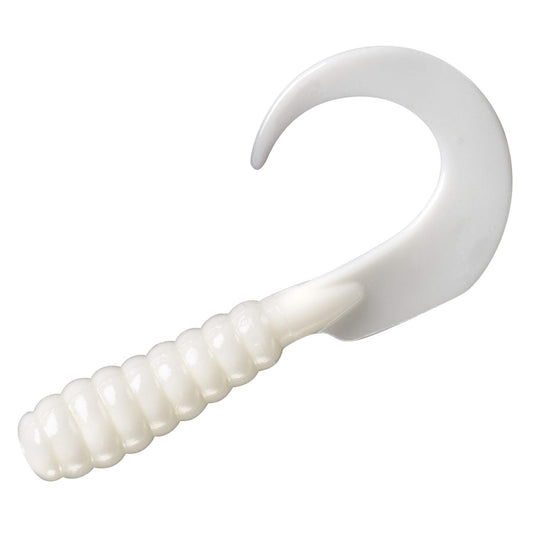 YUM Doré jaune 4" Grub - Blanc